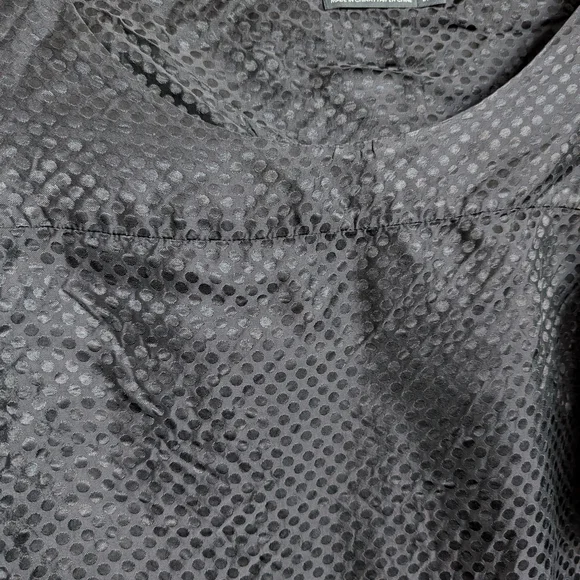 Club Monaco Black Ruffled Boxy Blouse - Picture 4 of 9